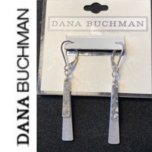 6/$20 Dana Buchman Dangle Earrings with Secure Lever-Back Closure NWT